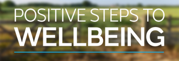 Positive steps to wellbeing - access the wellbeing hub